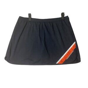 Tail Tech Performance Golf‎ Tennis Skort Black Orange Women Sz Large Athletic